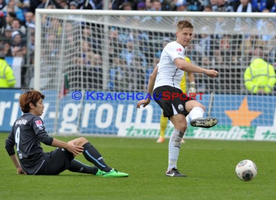 2. Bundesliga SV Sandhausen - TSV 1860 München Hardtwaldstadion Sandhausen 01.03.2014 (© Kraichgausport / Loerz)